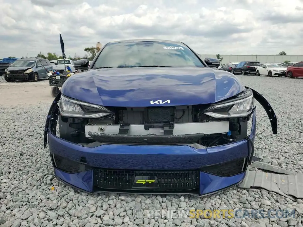 5 Photograph of a damaged car KNDC5DLE9R5219763 KIA EV6 GT 2024