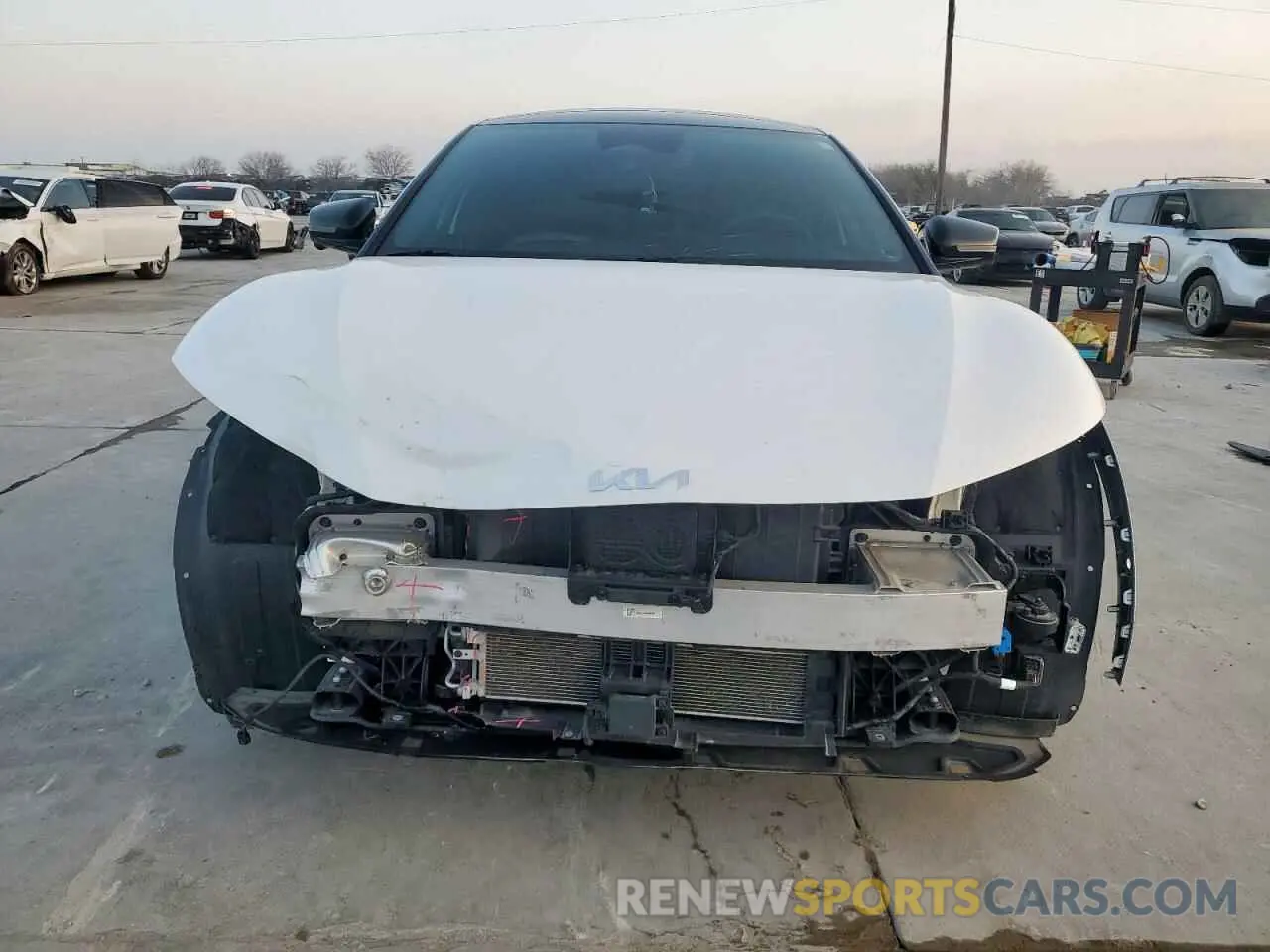 5 Photograph of a damaged car KNDC44LA8N5080509 KIA EV6 GT LIN 2022