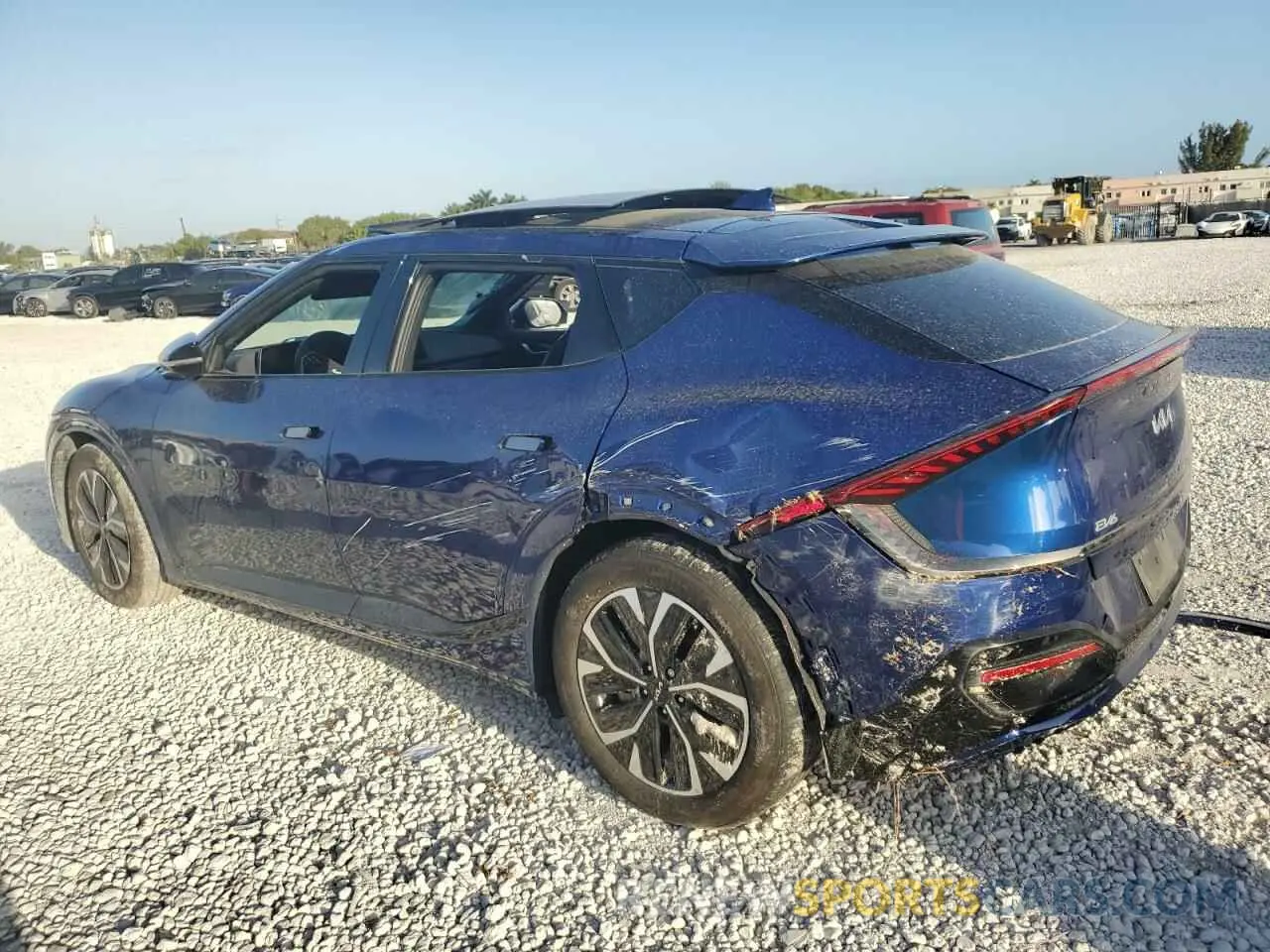 2 Photograph of a damaged car KNDC44LAXN5037208 KIA EV6 GT LIN 2022