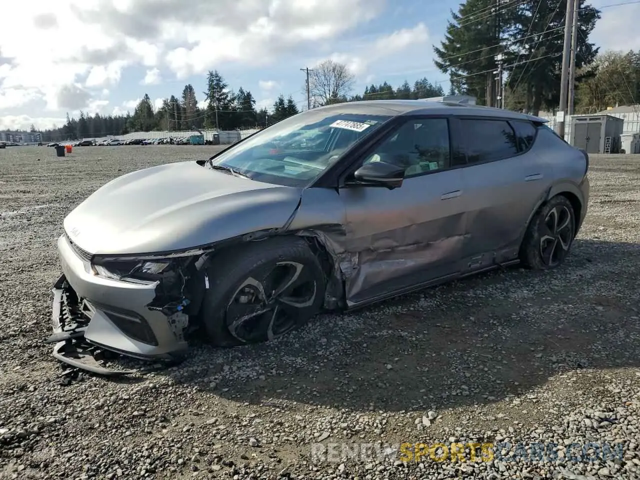 1 Photograph of a damaged car KNDC4DLC1N5062161 KIA EV6 GT LIN 2022