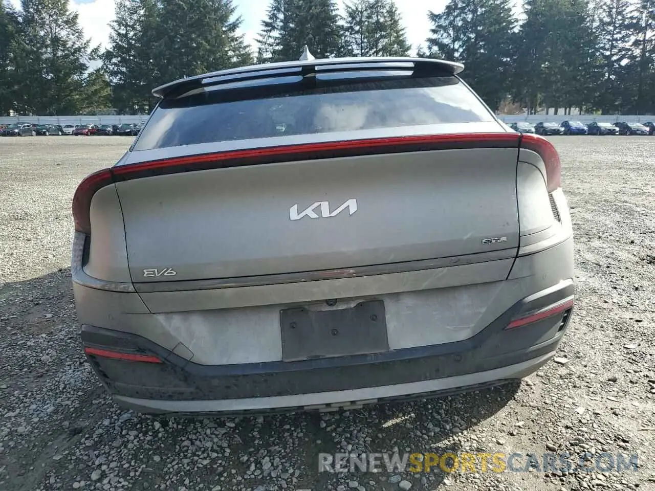 6 Photograph of a damaged car KNDC4DLC1N5062161 KIA EV6 GT LIN 2022