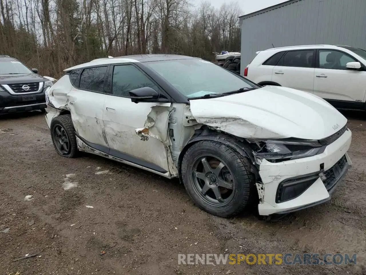 4 Photograph of a damaged car KNDC4DLC3N5041103 KIA EV6 GT LIN 2022