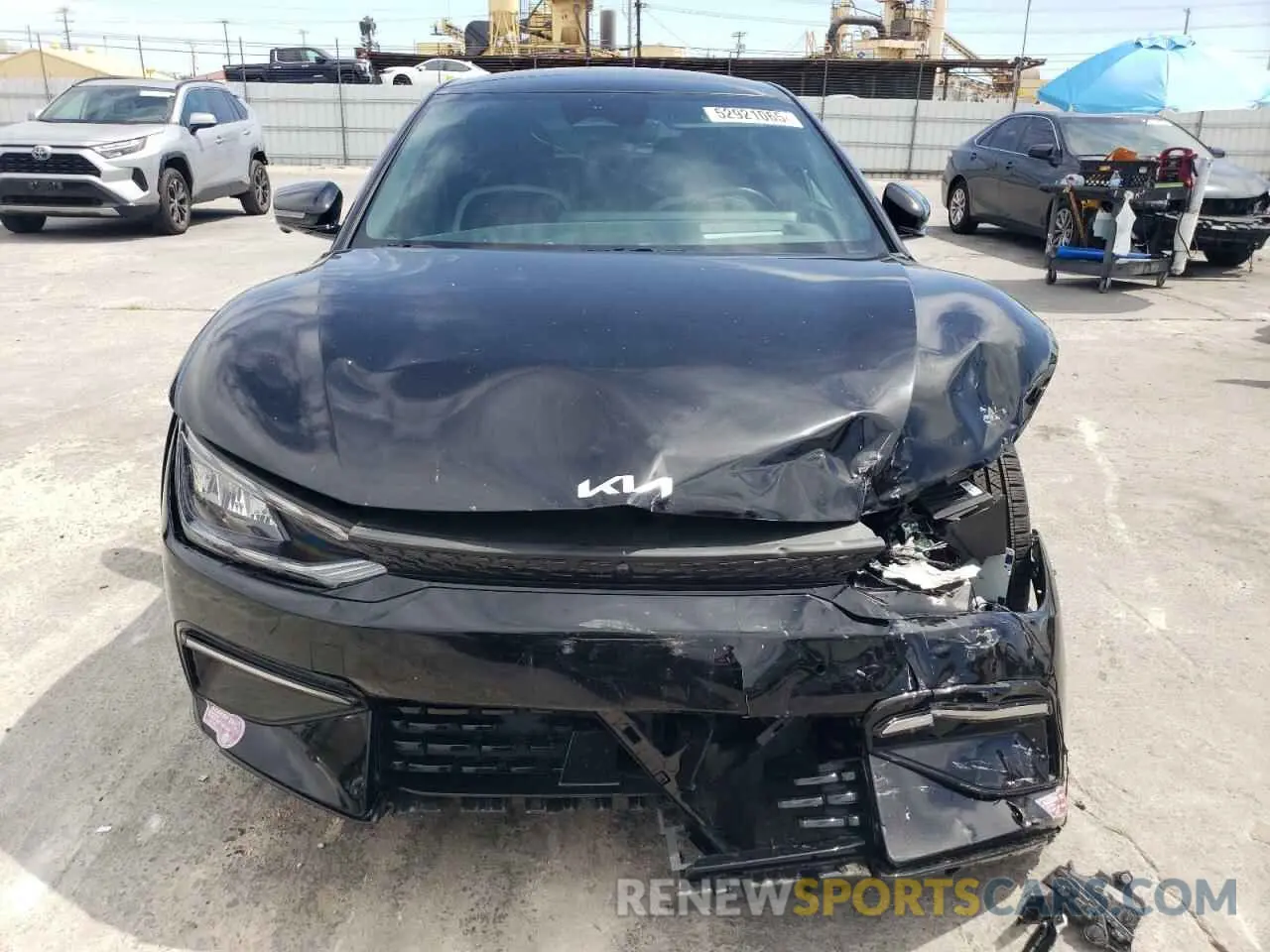 5 Photograph of a damaged car KNDC44LA0P5092091 KIA EV6 GT LIN 2023