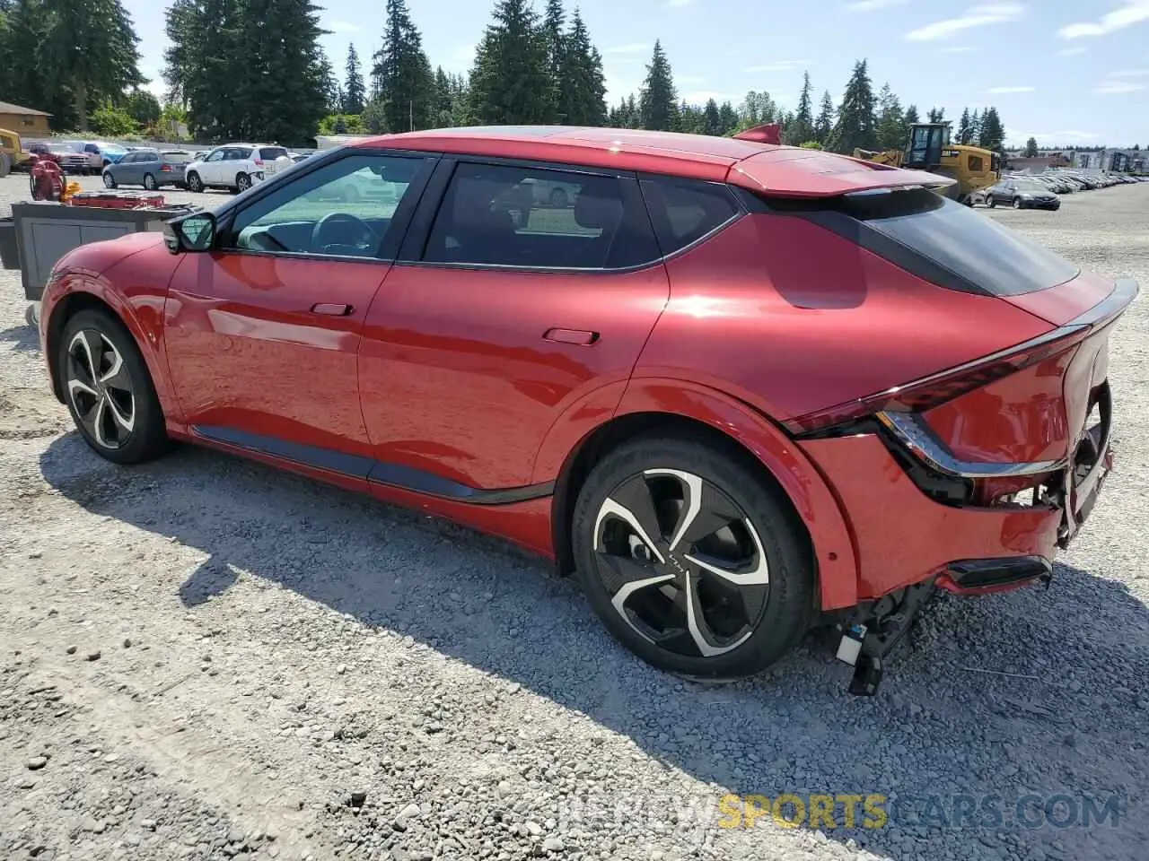 2 Photograph of a damaged car KNDC4DLC9P5114218 KIA EV6 GT LIN 2023