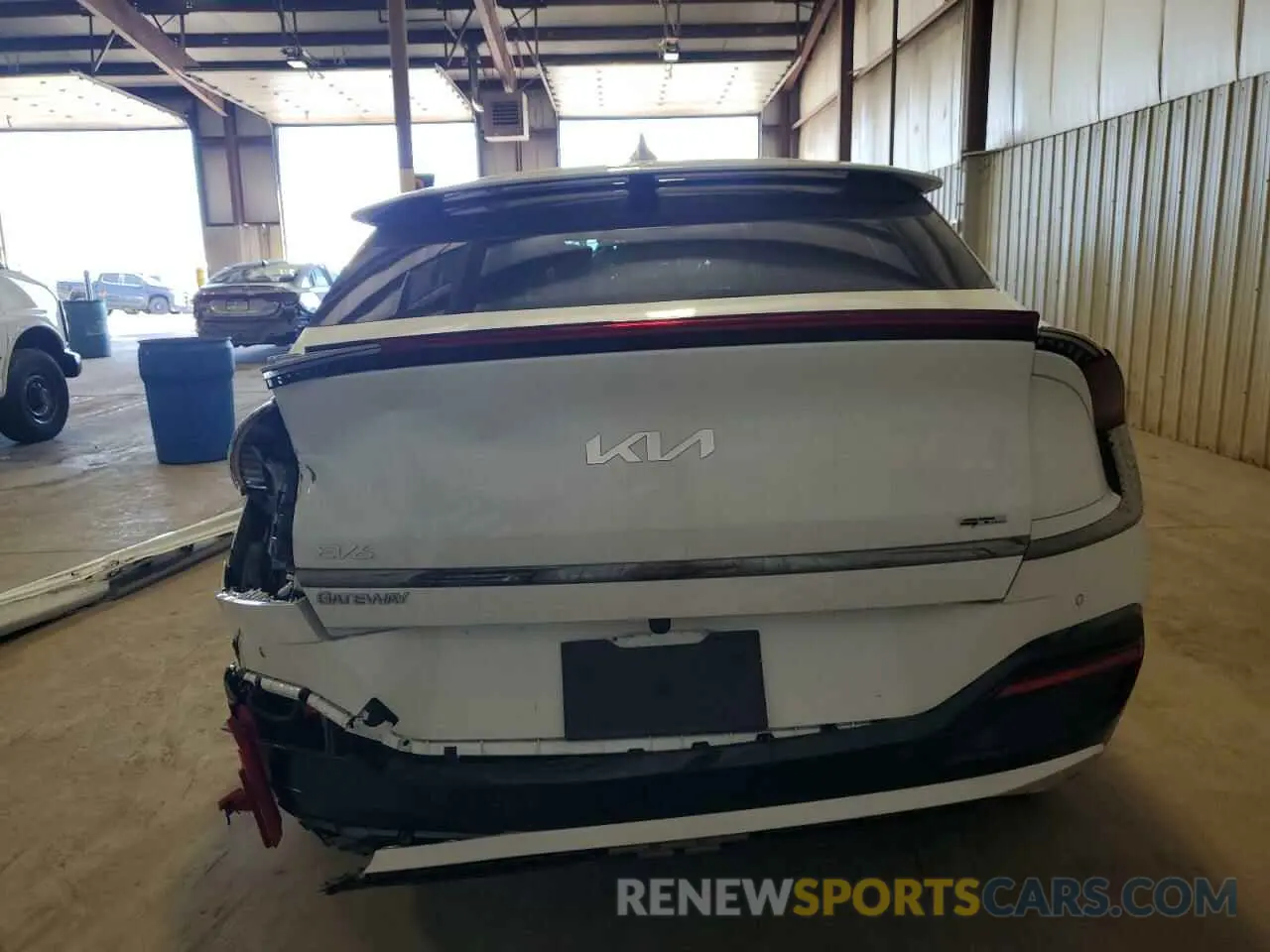 6 Photograph of a damaged car KNDC4DLC6R5181295 KIA EV6 GT LIN 2024