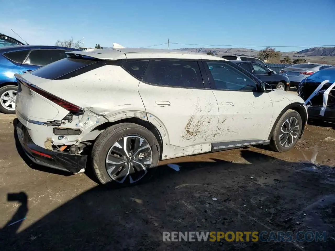 3 Photograph of a damaged car KNDC34LA9N5041088 KIA EV6 LIGHT 2022