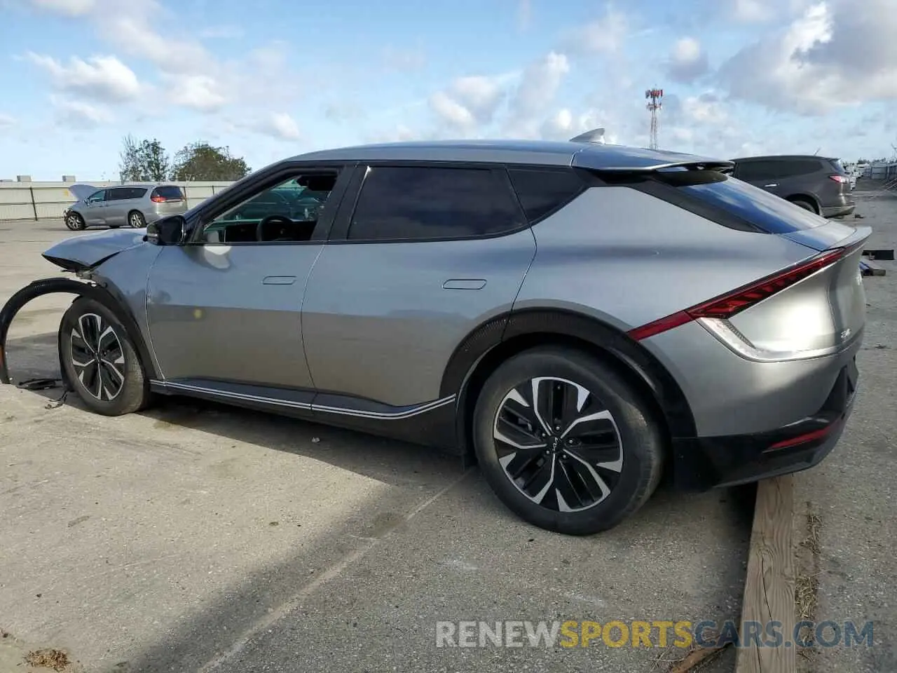 2 Photograph of a damaged car KNDC34LA9N5041656 KIA EV6 LIGHT 2022