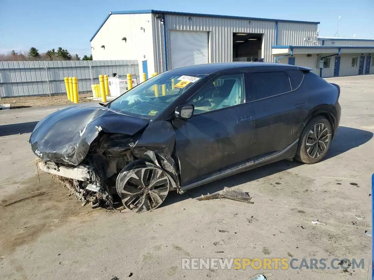 1 Photograph of a damaged car KNDC3DLC0N5031485 KIA EV6 LIGHT 2022