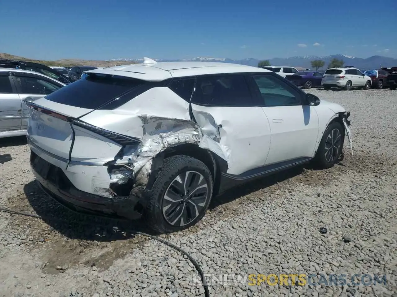 3 Photograph of a damaged car KNDC3DLC6N5034469 KIA EV6 LIGHT 2022