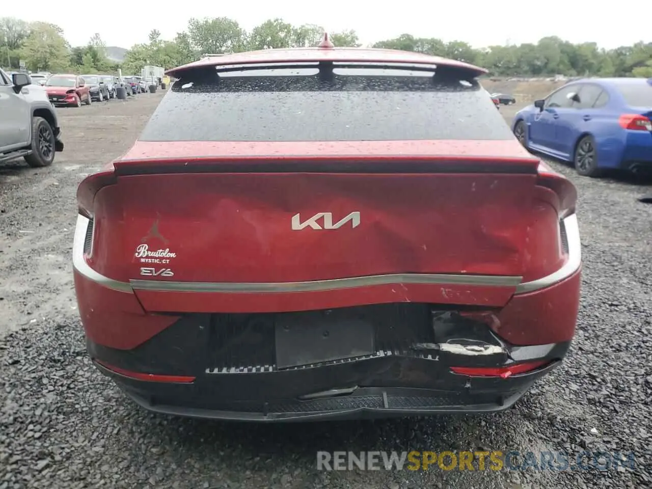 6 Photograph of a damaged car KNDC3DLC7N5031161 KIA EV6 LIGHT 2022