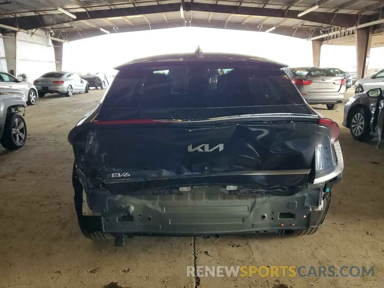 6 Photograph of a damaged car KNDC3DLC7N5087617 KIA EV6 LIGHT 2022