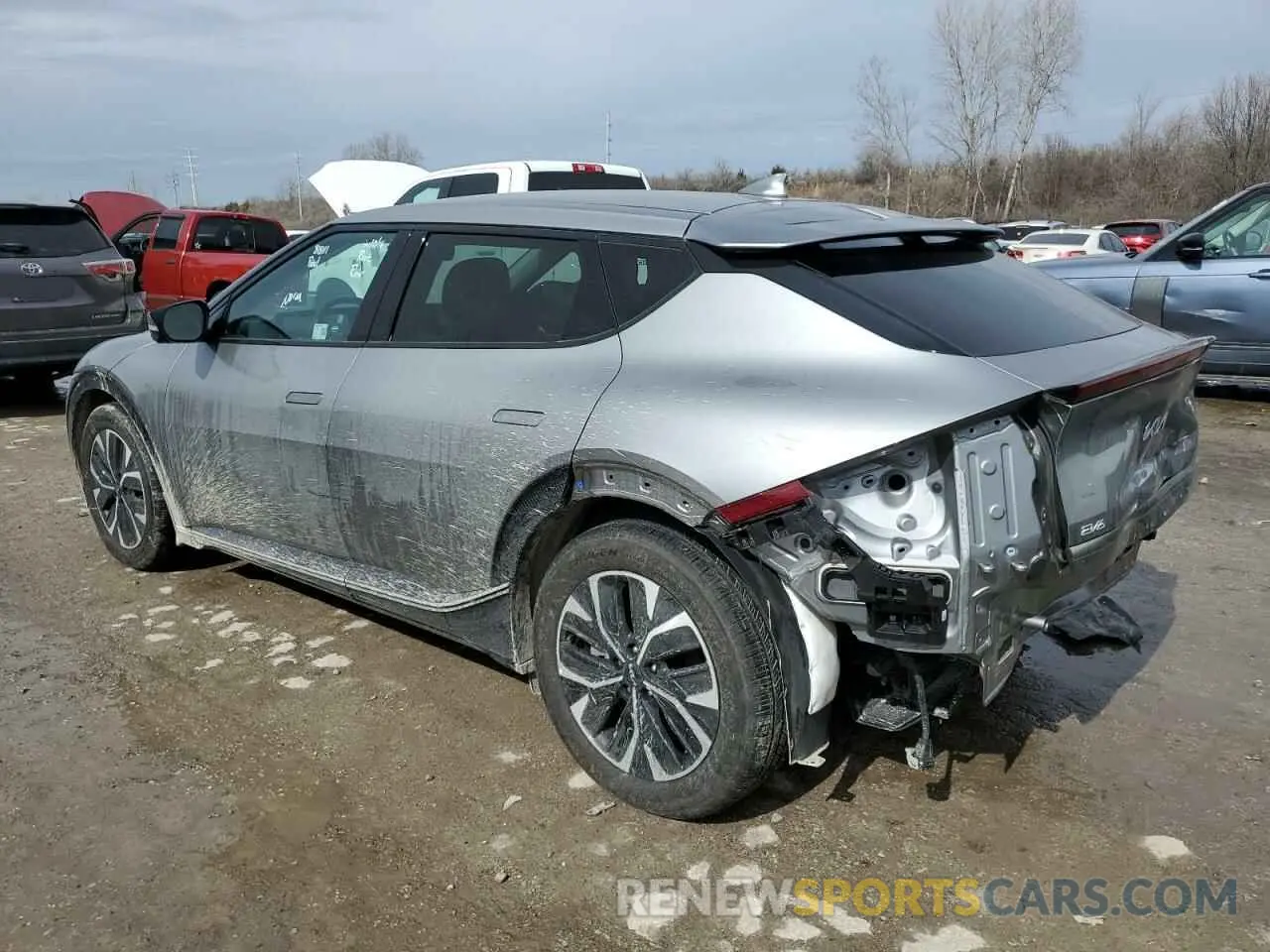 2 Photograph of a damaged car KNDC34LA1P5127739 KIA EV6 LIGHT 2023
