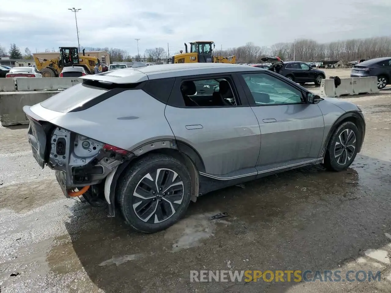 3 Photograph of a damaged car KNDC34LA1P5127739 KIA EV6 LIGHT 2023
