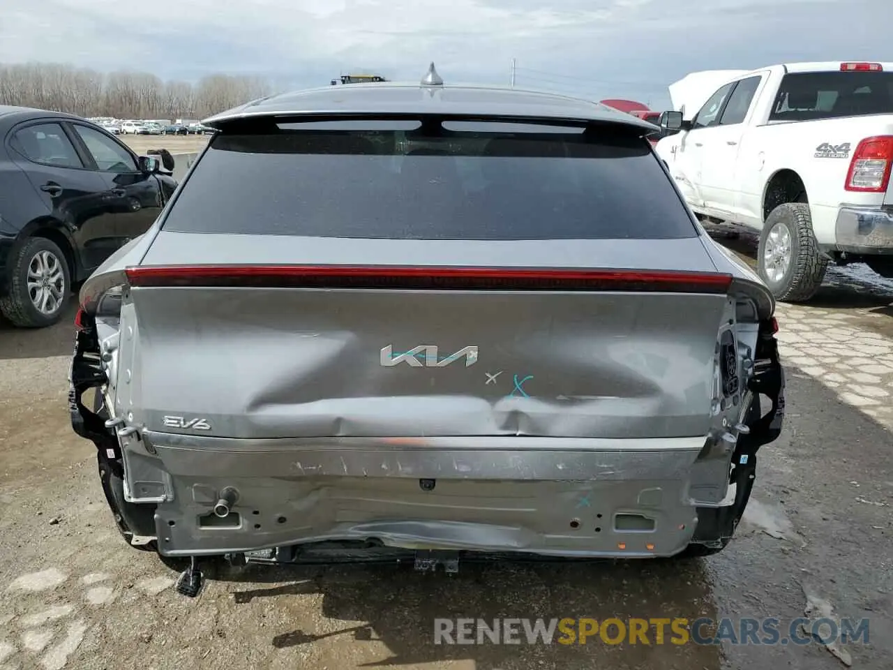 6 Photograph of a damaged car KNDC34LA1P5127739 KIA EV6 LIGHT 2023