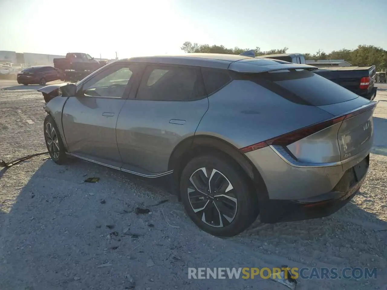 2 Photograph of a damaged car KNDC34LA1P5612379 KIA EV6 LIGHT 2023