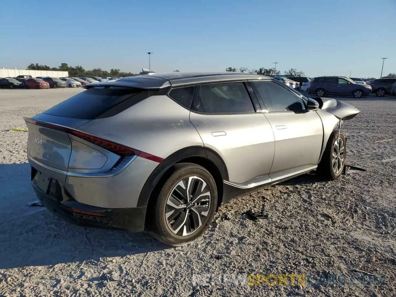 3 Photograph of a damaged car KNDC34LA1P5612379 KIA EV6 LIGHT 2023