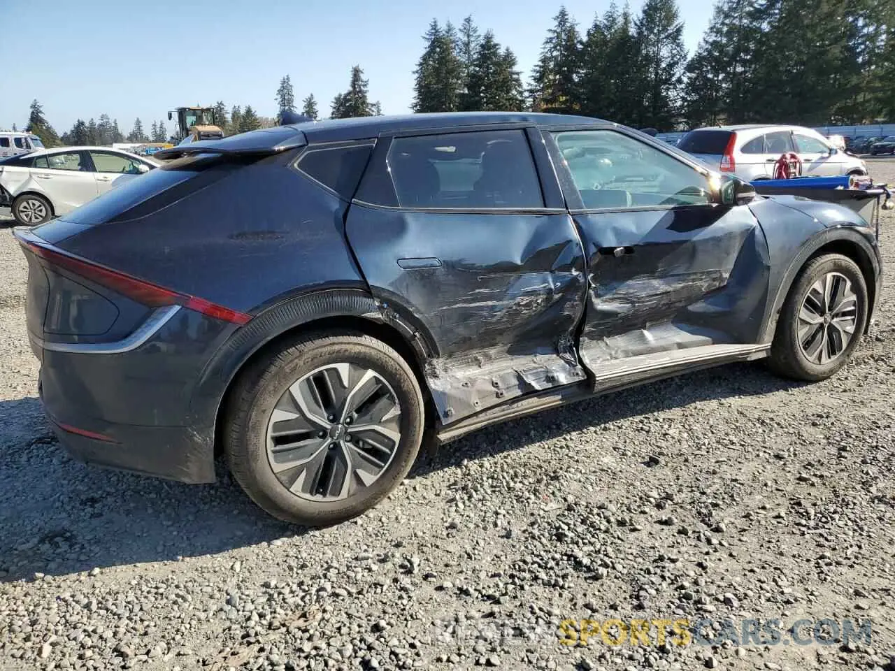 3 Photograph of a damaged car KNDC34LA4P5126519 KIA EV6 LIGHT 2023