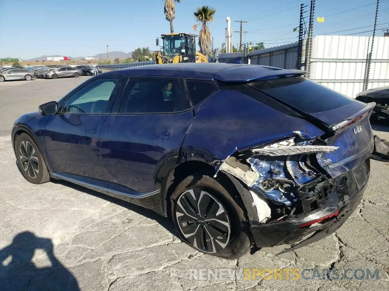 2 Photograph of a damaged car KNDC34LA4P5153400 KIA EV6 LIGHT 2023