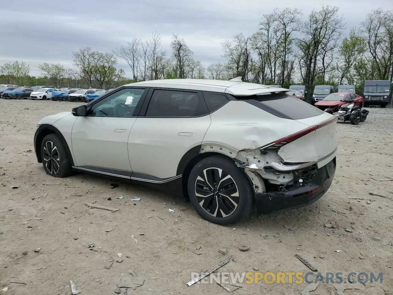 2 Photograph of a damaged car KNDC34LA6P5128501 KIA EV6 LIGHT 2023