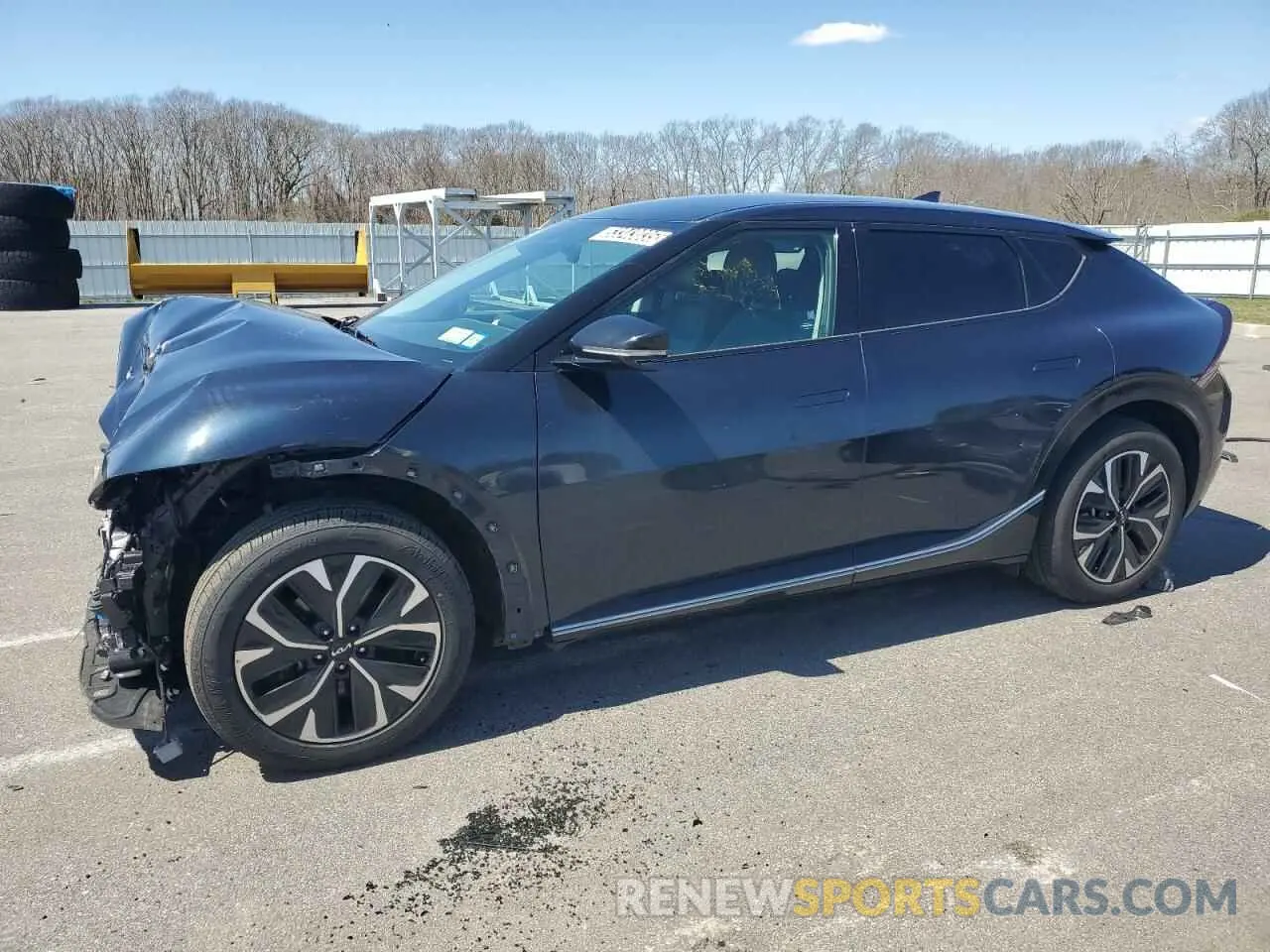1 Photograph of a damaged car KNDC34LA6P5129812 KIA EV6 LIGHT 2023