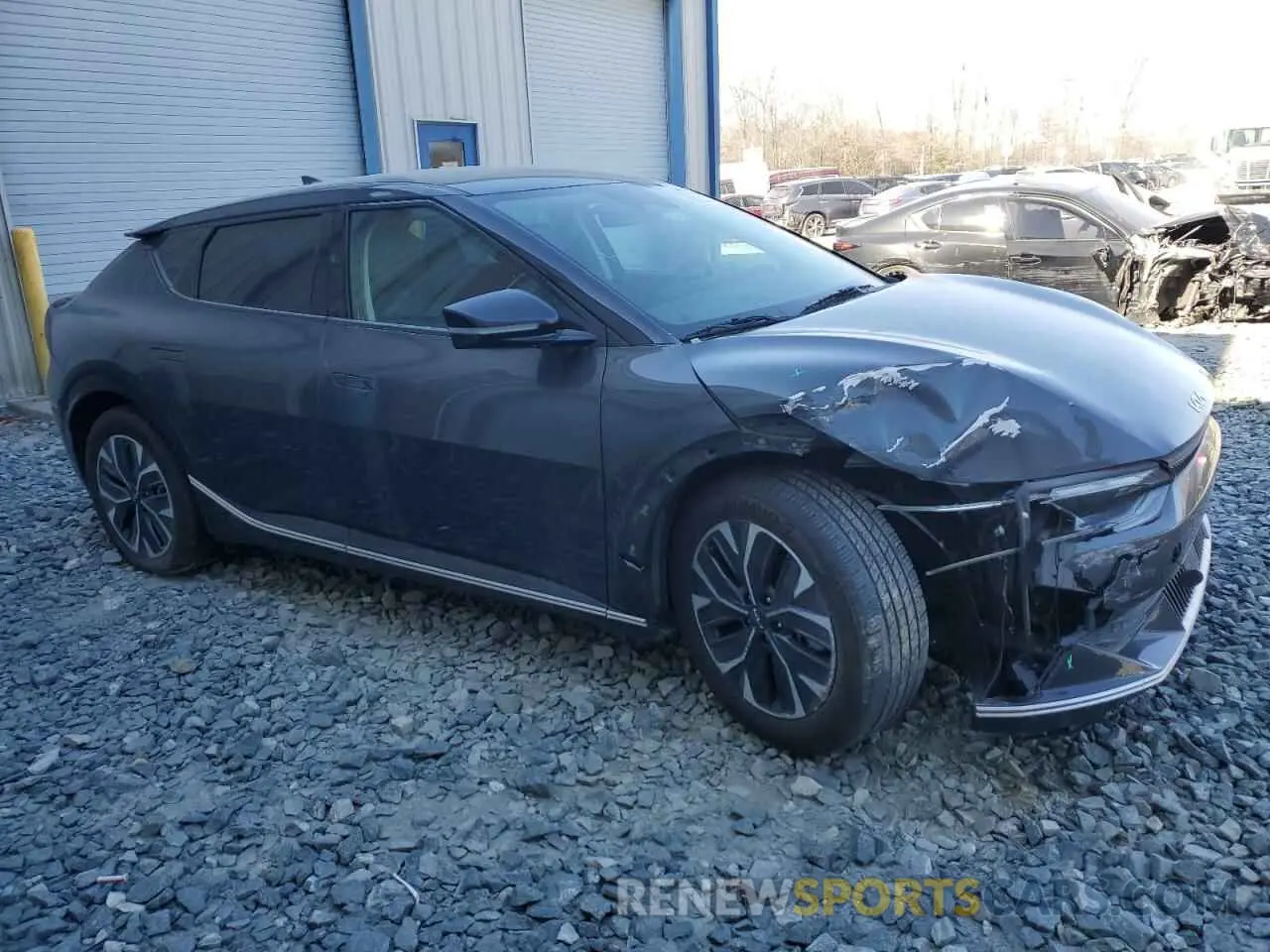 4 Photograph of a damaged car KNDC34LA8P5612010 KIA EV6 LIGHT 2023