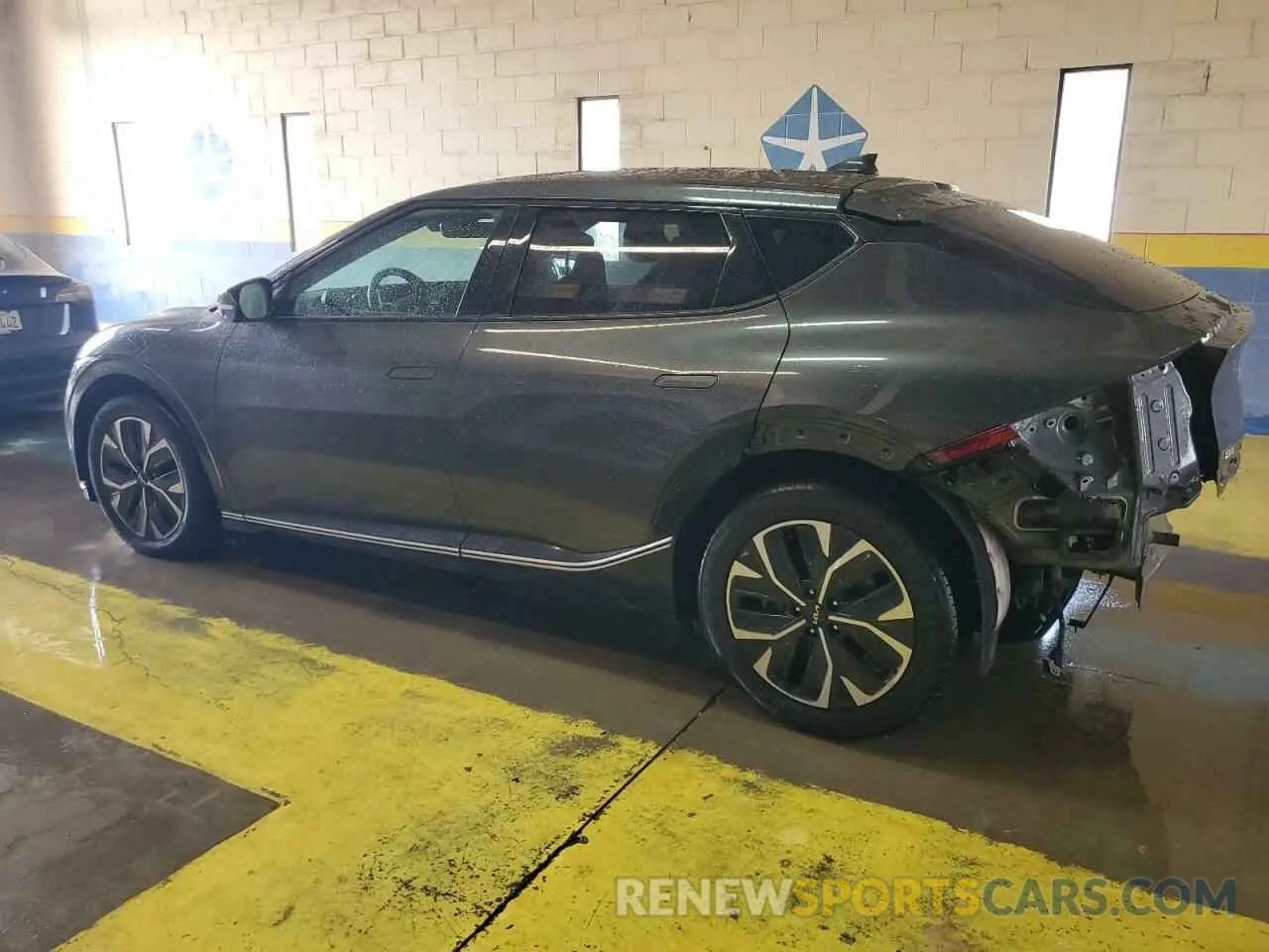 2 Photograph of a damaged car KNDC34LA9P5128895 KIA EV6 LIGHT 2023