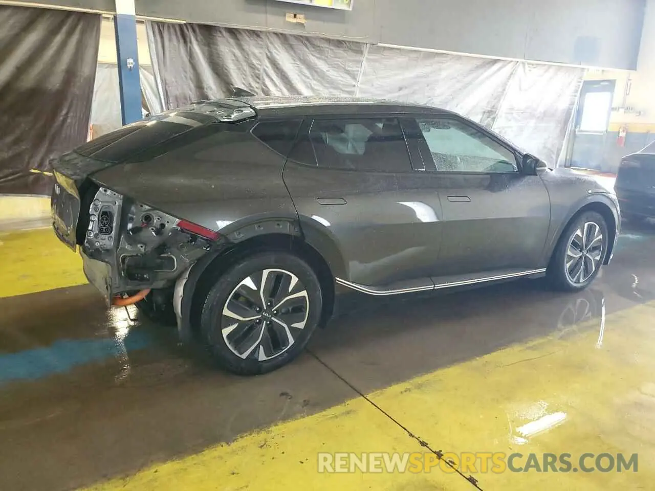 3 Photograph of a damaged car KNDC34LA9P5128895 KIA EV6 LIGHT 2023