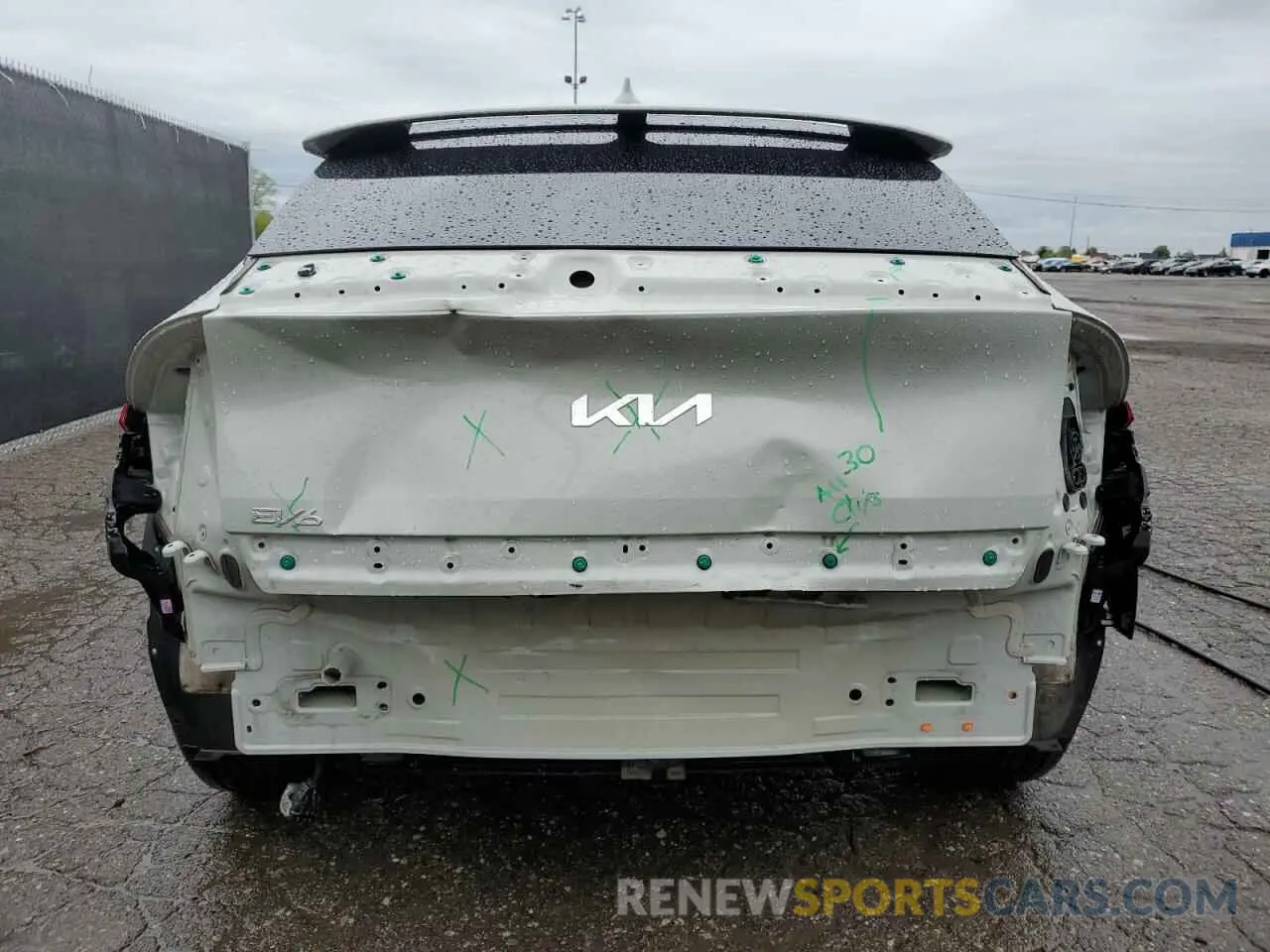 6 Photograph of a damaged car KNDC34LA9P5158107 KIA EV6 LIGHT 2023