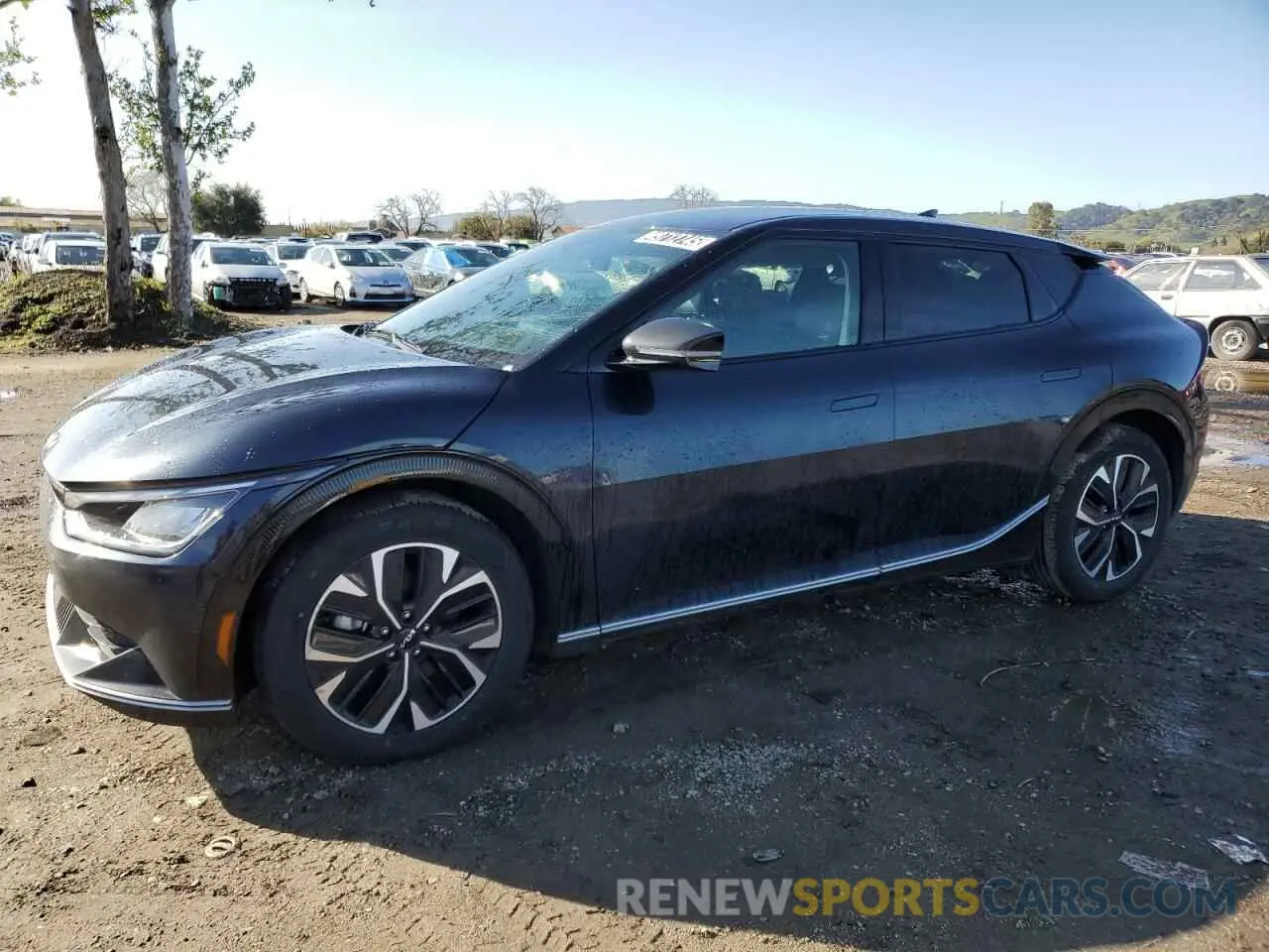1 Photograph of a damaged car KNDC34LA9P5602764 KIA EV6 LIGHT 2023