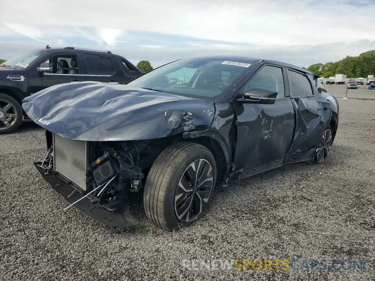 1 Photograph of a damaged car KNDC34LA9P5610377 KIA EV6 LIGHT 2023