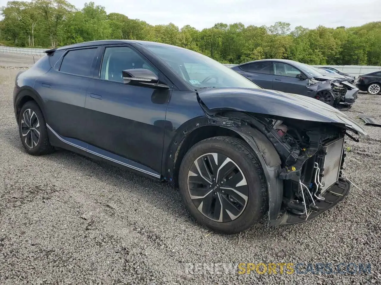 4 Photograph of a damaged car KNDC34LA9P5610377 KIA EV6 LIGHT 2023