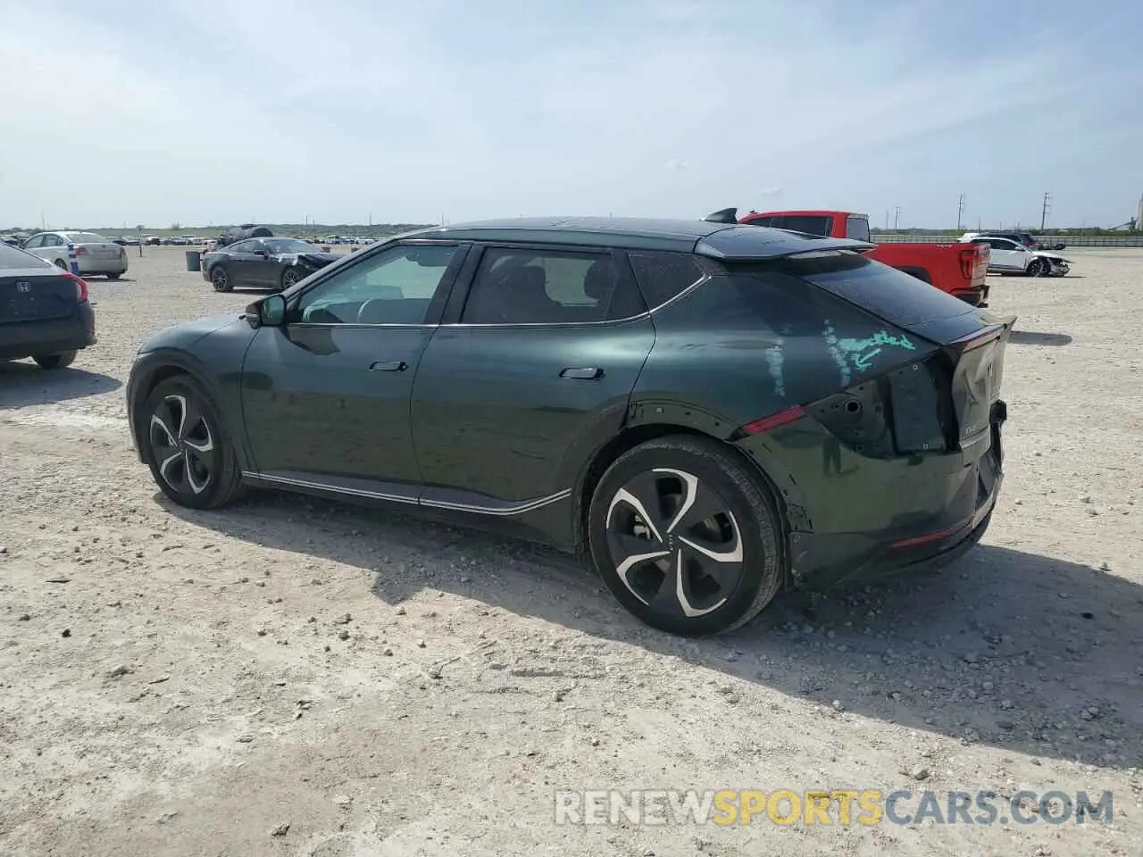 2 Photograph of a damaged car KNDC3DLCXP5153788 KIA EV6 LIGHT 2023