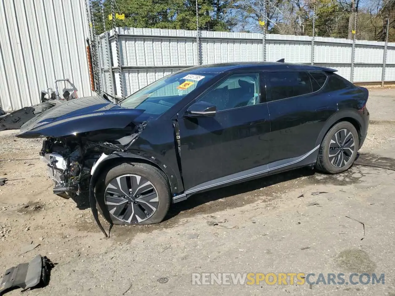 1 Photograph of a damaged car KNDC34LA1R5172053 KIA EV6 LIGHT 2024