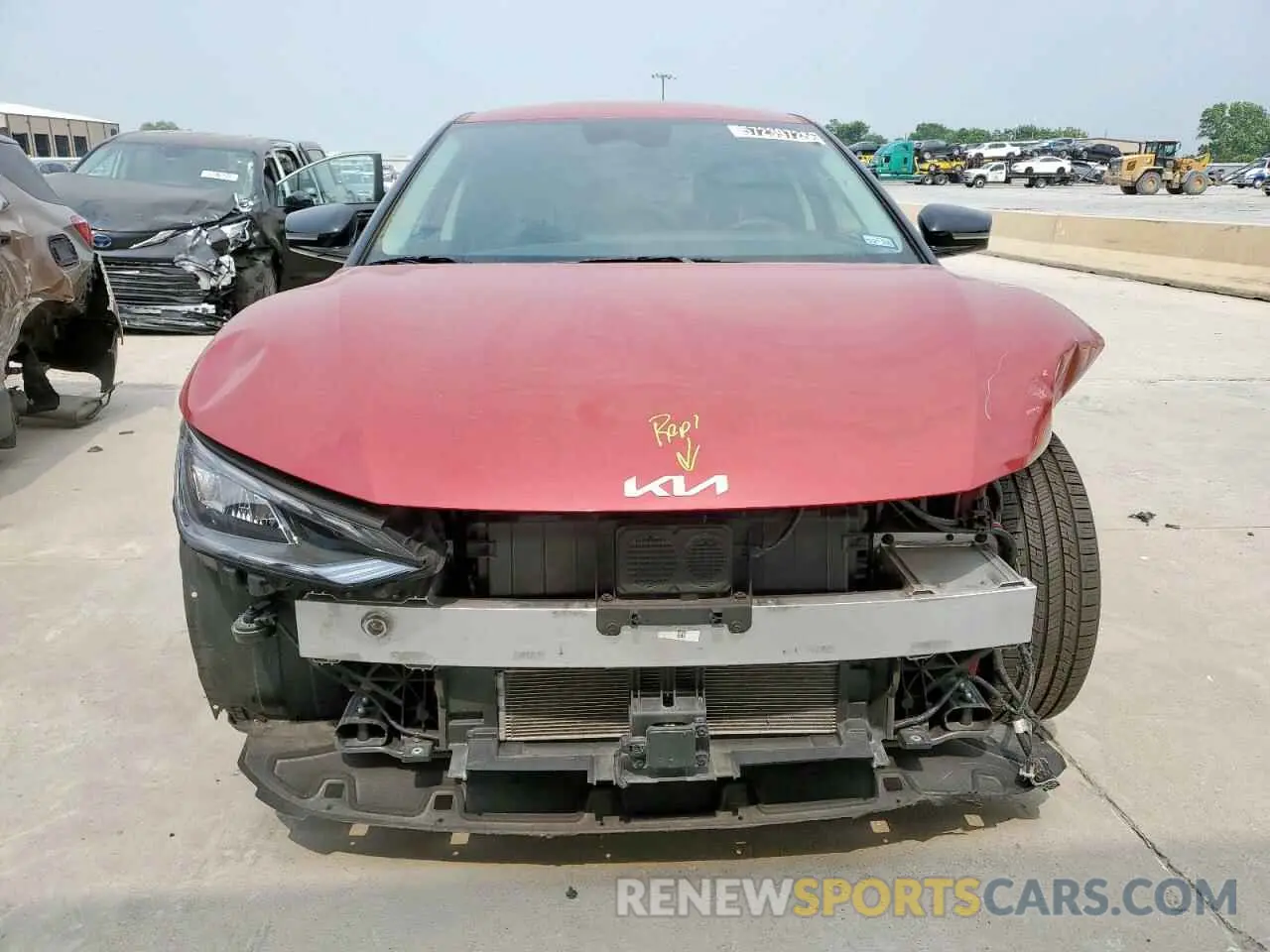 5 Photograph of a damaged car KNDC34LA1R5192111 KIA EV6 LIGHT 2024