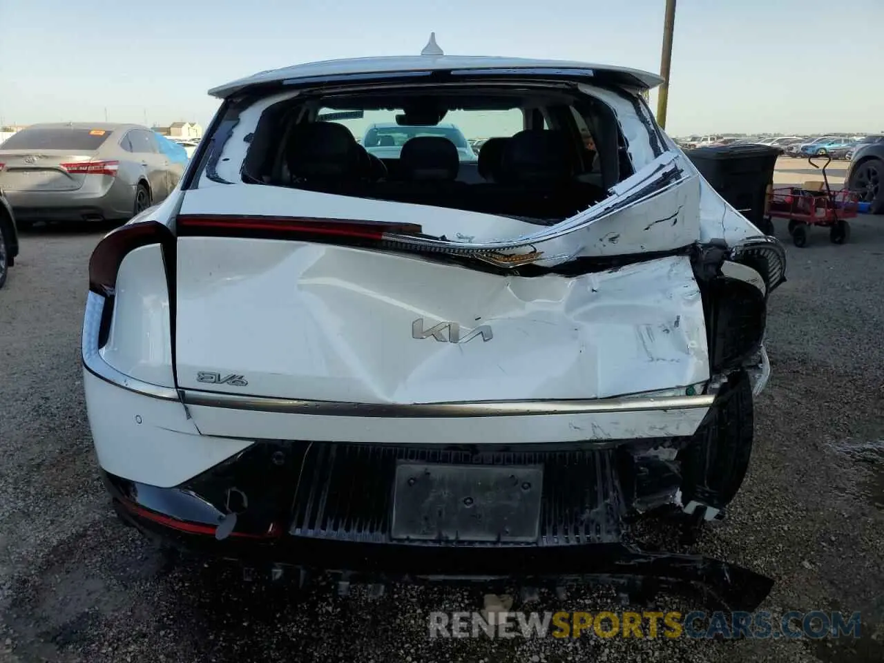 6 Photograph of a damaged car KNDC34LA1R5193694 KIA EV6 LIGHT 2024