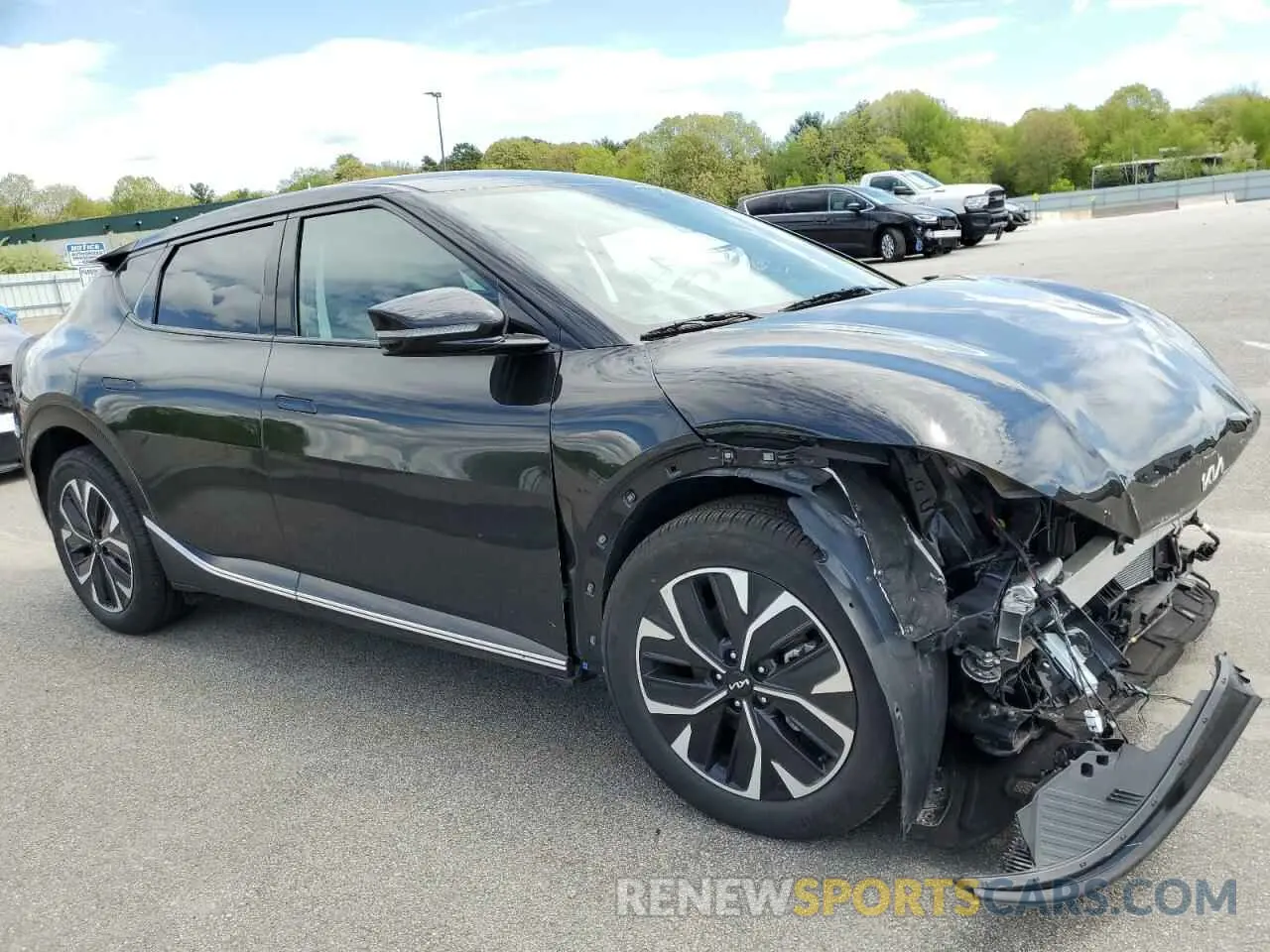 4 Photograph of a damaged car KNDC34LA1R5214754 KIA EV6 LIGHT 2024
