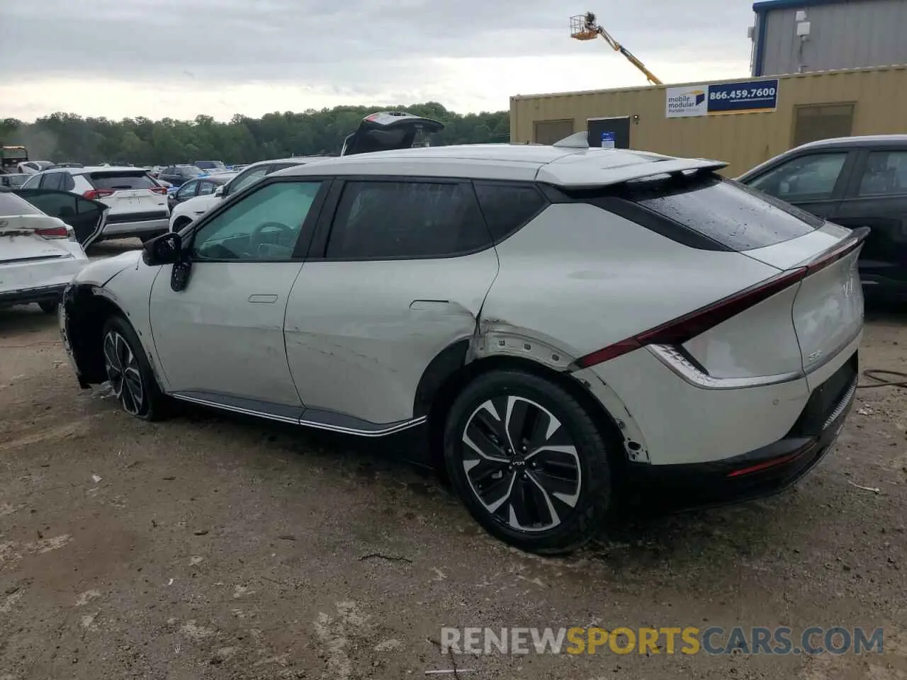 2 Photograph of a damaged car KNDC34LA2R5166424 KIA EV6 LIGHT 2024