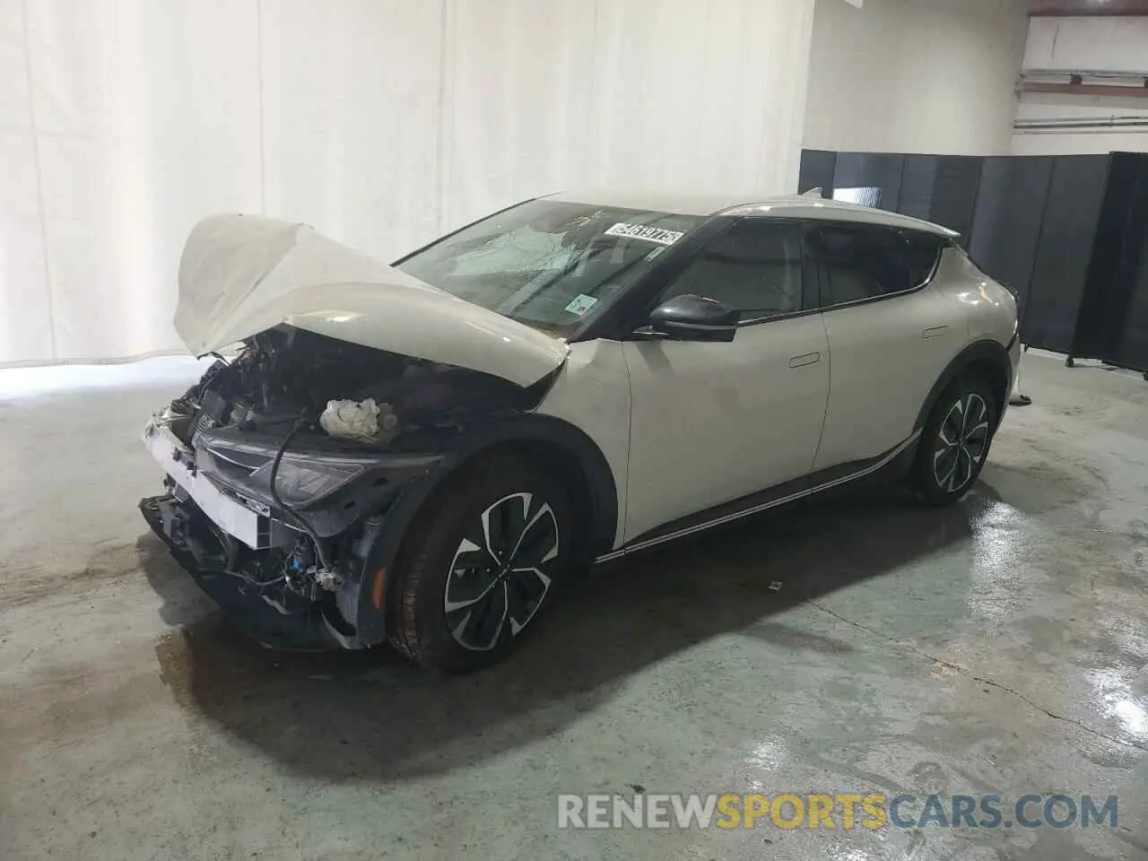 1 Photograph of a damaged car KNDC34LA2R5192134 KIA EV6 LIGHT 2024