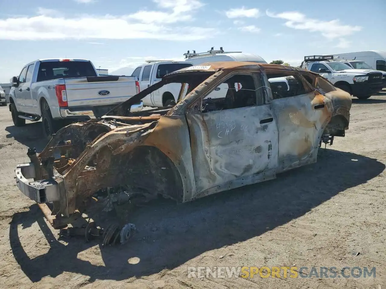 1 Photograph of a damaged car KNDC34LA4R5185136 KIA EV6 LIGHT 2024