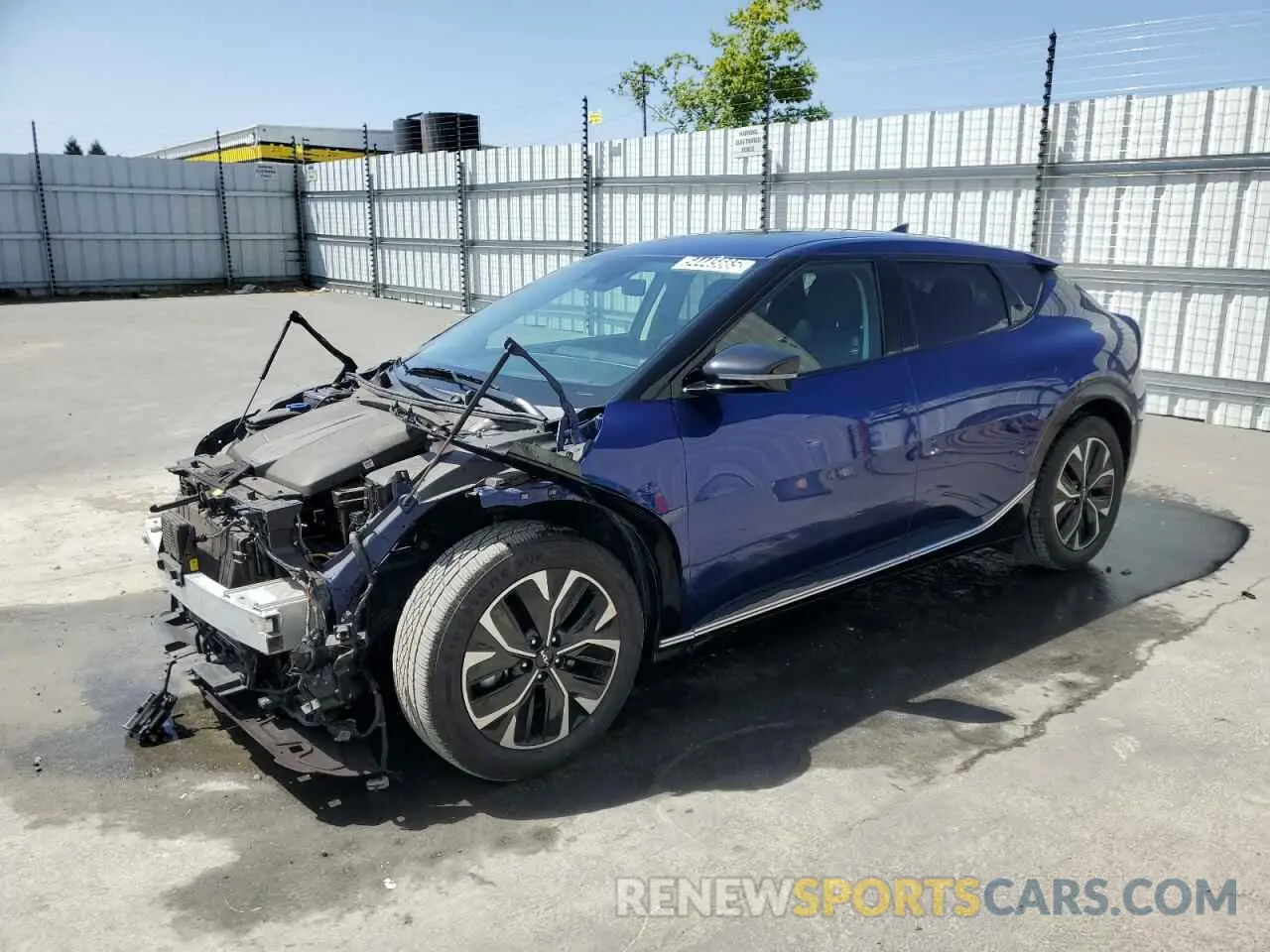 1 Photograph of a damaged car KNDC34LA4R5205661 KIA EV6 LIGHT 2024