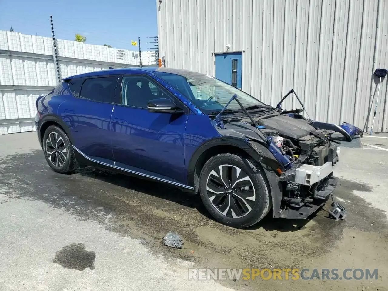 4 Photograph of a damaged car KNDC34LA4R5205661 KIA EV6 LIGHT 2024