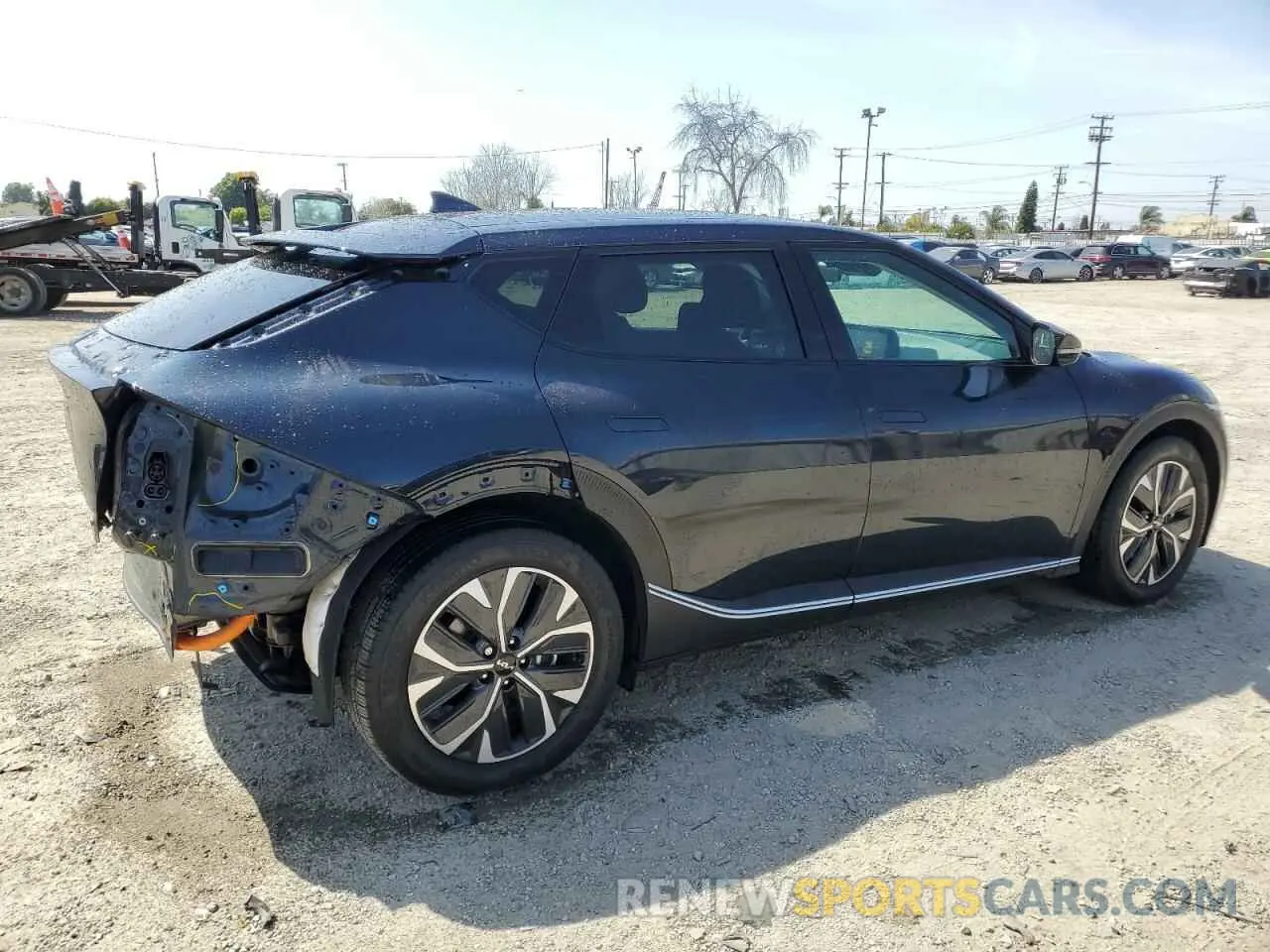 3 Photograph of a damaged car KNDC34LA4R5220371 KIA EV6 LIGHT 2024