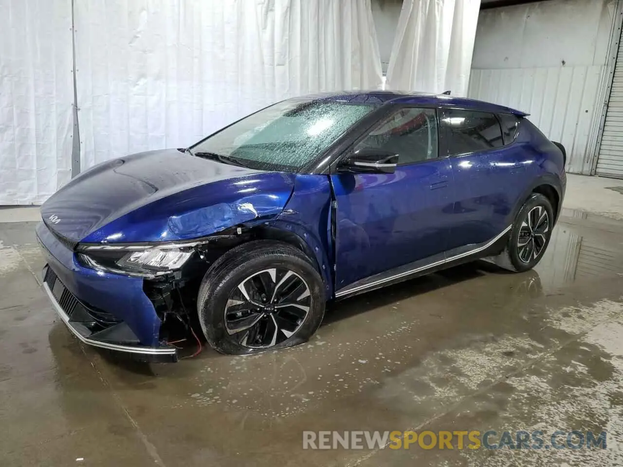 1 Photograph of a damaged car KNDC34LA4R5617790 KIA EV6 LIGHT 2024