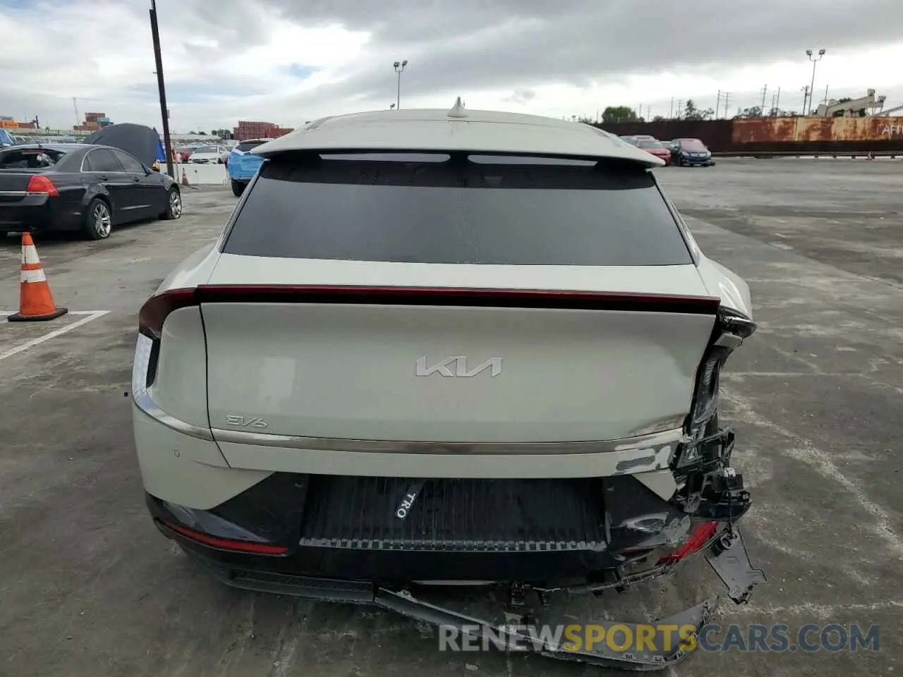 6 Photograph of a damaged car KNDC34LA6R5224440 KIA EV6 LIGHT 2024