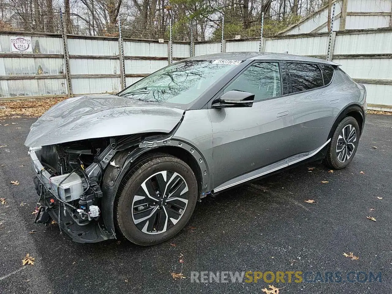 1 Photograph of a damaged car KNDC34LA7R5202267 KIA EV6 LIGHT 2024