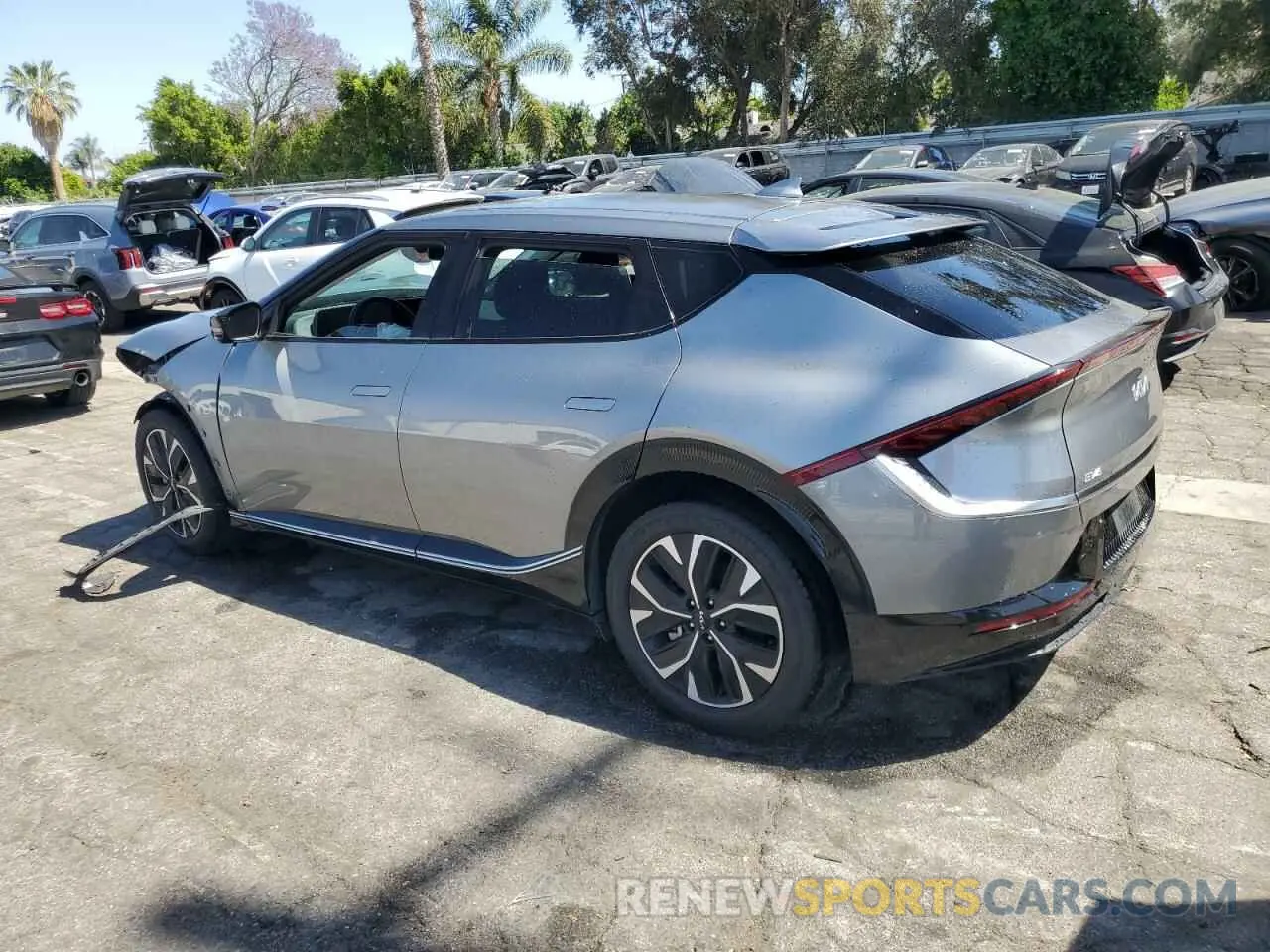 2 Photograph of a damaged car KNDC34LA7R5217335 KIA EV6 LIGHT 2024