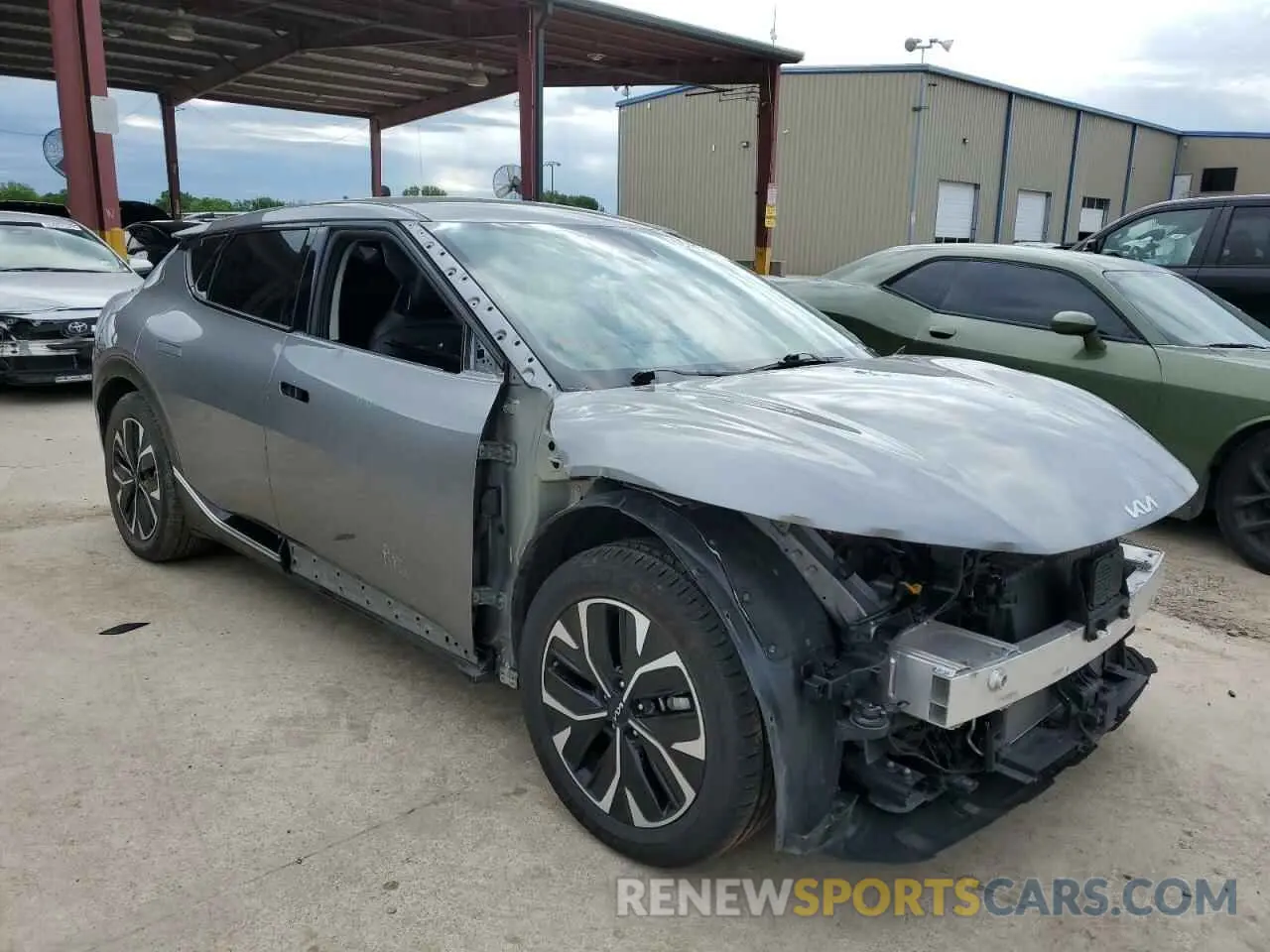 4 Photograph of a damaged car KNDC34LA8R5194955 KIA EV6 LIGHT 2024