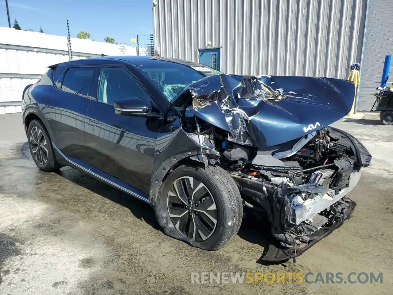4 Photograph of a damaged car KNDC34LA8R5211530 KIA EV6 LIGHT 2024