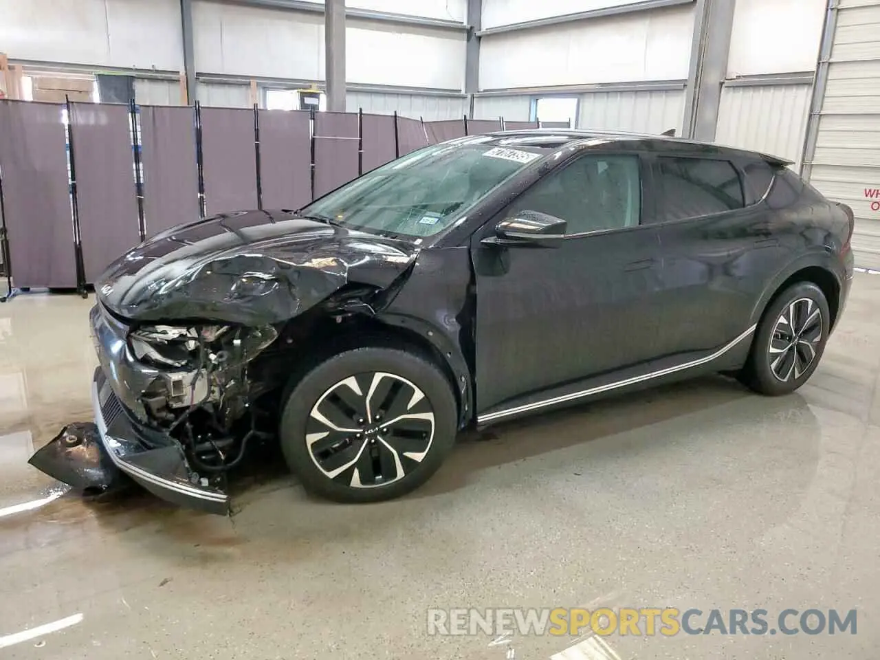 1 Photograph of a damaged car KNDC34LA9R5180627 KIA EV6 LIGHT 2024
