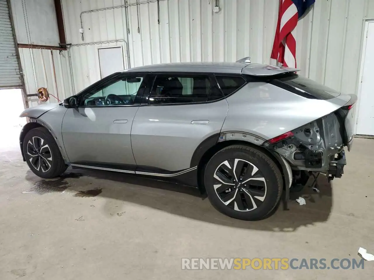 2 Photograph of a damaged car KNDC34LA9R5201931 KIA EV6 LIGHT 2024